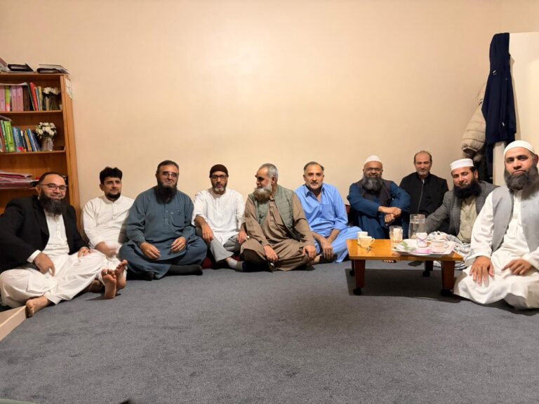 Pashtoon and Urdu-speaking families gathered at My Khyber Restaurant in Batley for a cultural and religious community event