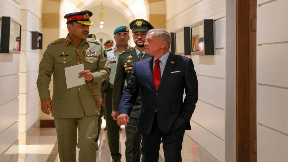 COAS Field Marshal Asim Munir meets King Abdullah II to strengthen defence ties with Jordan