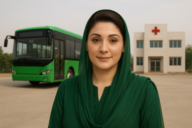 Maryam Nawaz’s October Overhaul: Rs. 100B Relief, Clinics, Buses, and 100K Homes Maryam Nawaz launches Rs. 100B Flood Relief Card and electric buses in Punjab