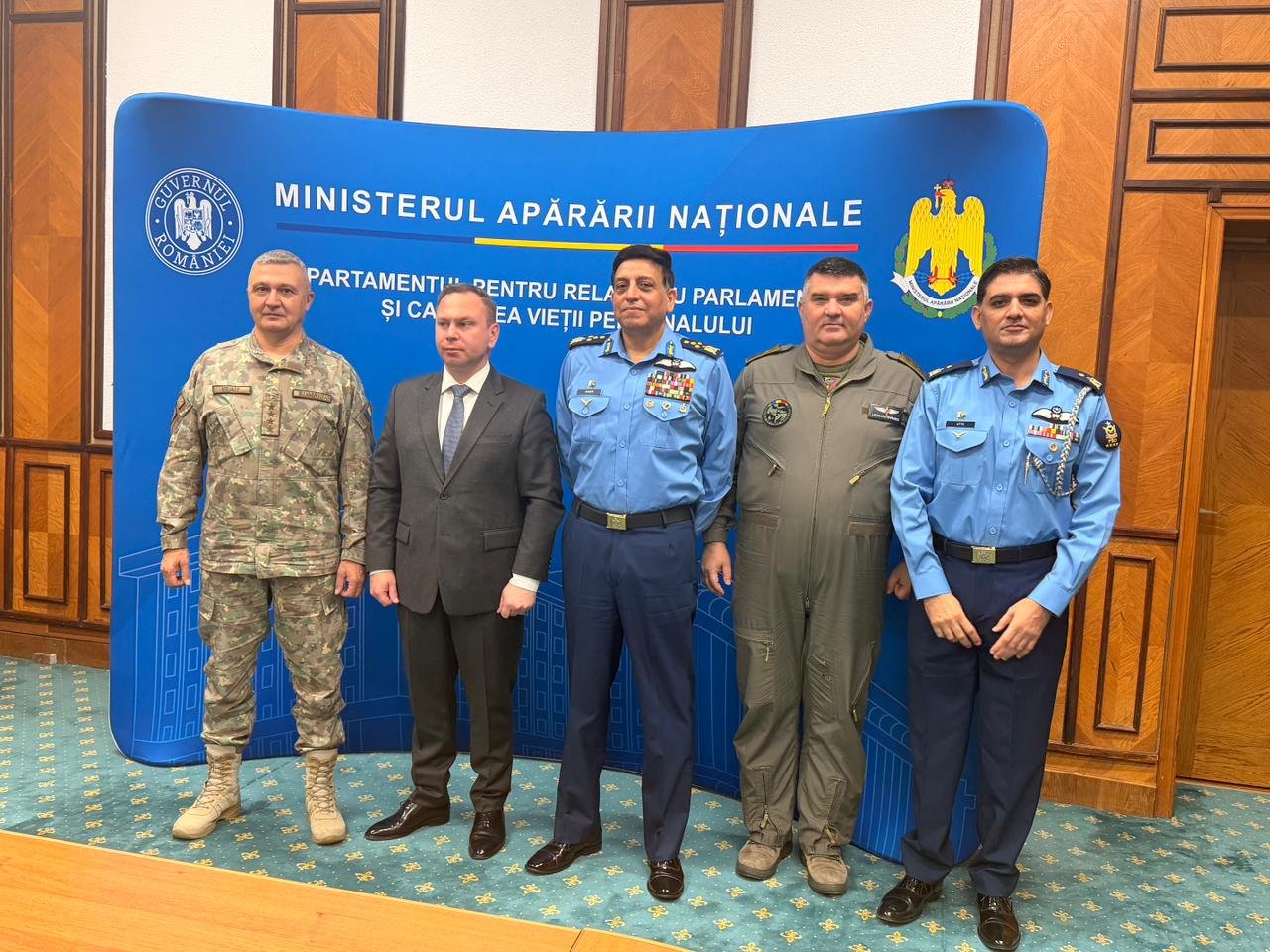 Chief of the Air Staff Holds High-Level Defence Meetings in Romania to Enhance Bilateral Military Cooperation