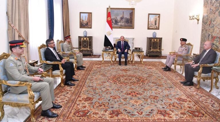 COAS Asim Munir Meets Egyptian President Abdel Fattah el-Sisi in Cairo COAS Asim Munir Meets Egyptian President Abdel Fattah el-Sisi in Cairo