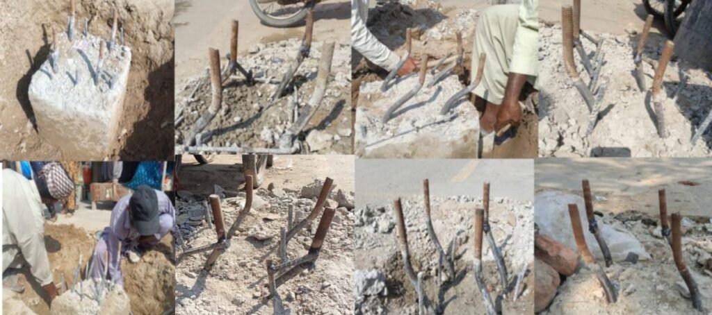 Negligence, poor work plague Model Bazaar project in Liaquatpur Model bazaar project in Liaquatpur facing negligence and poor engineering work