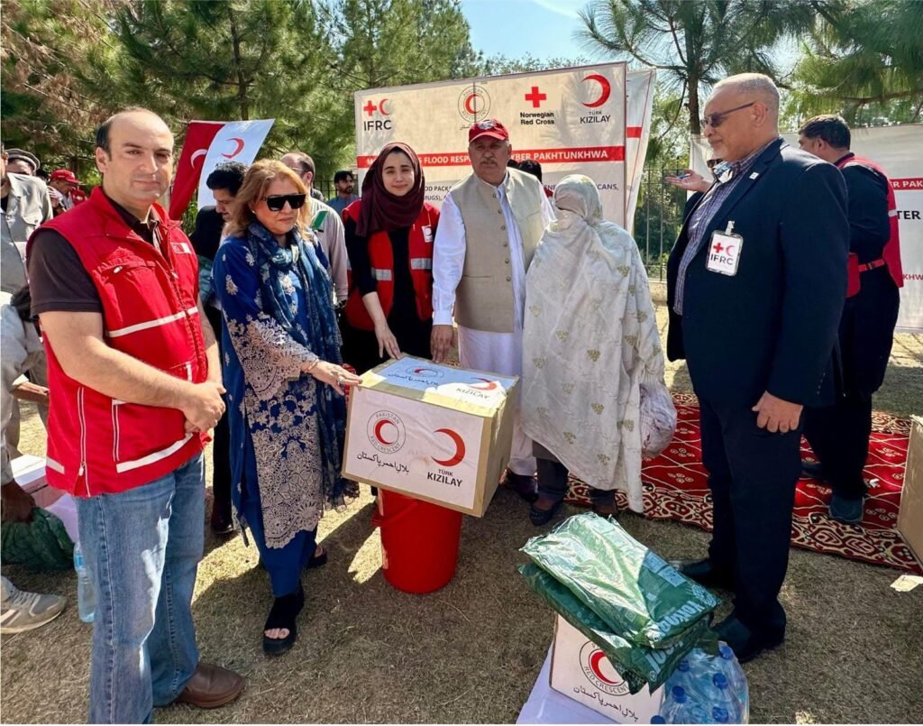 PRCS team distributes relief items to vulnerable families in Swat, Khyber Pakhtunkhwa