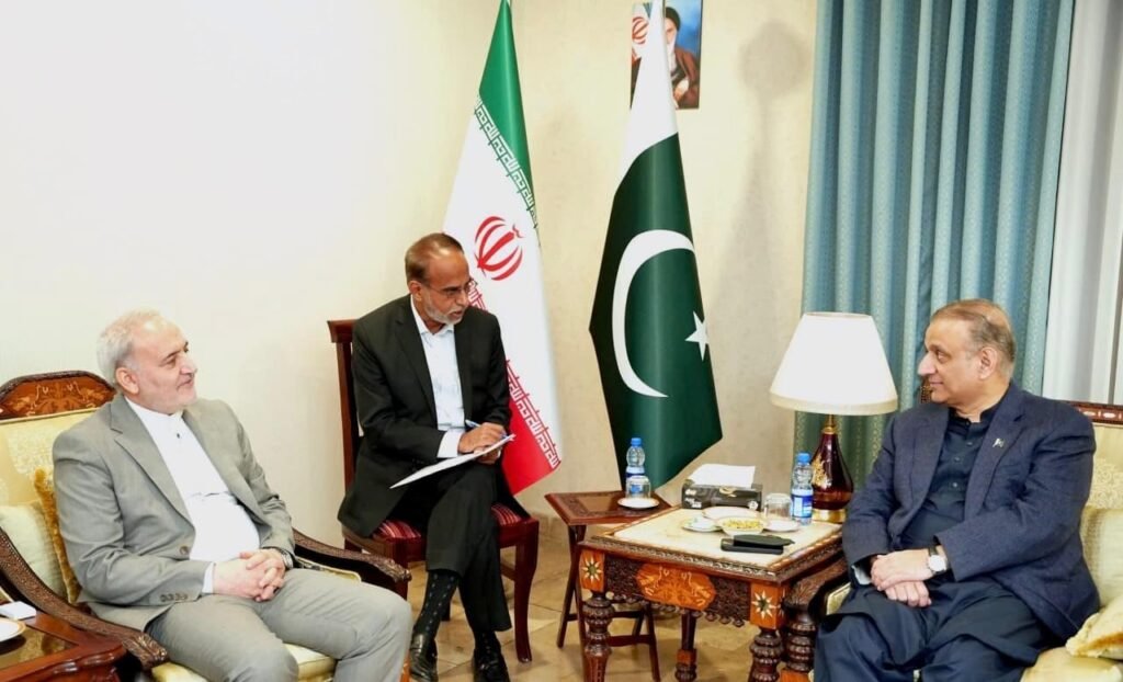Abdul Aleem Khan and Iranian ambassador meet to reaffirm Pak-Iran friendship