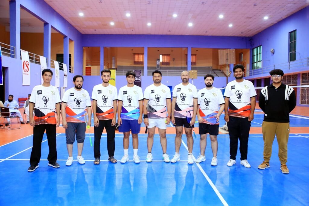 Young athletes organizing Chakwal Smash League under Rural Sports Equity Club initiative
