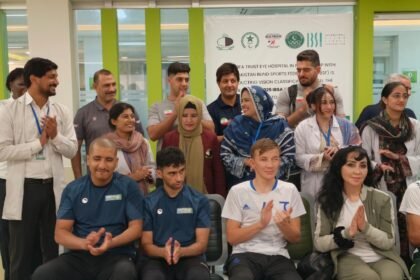 Al-Shifa conducts eye checks for blind athletes’ championship