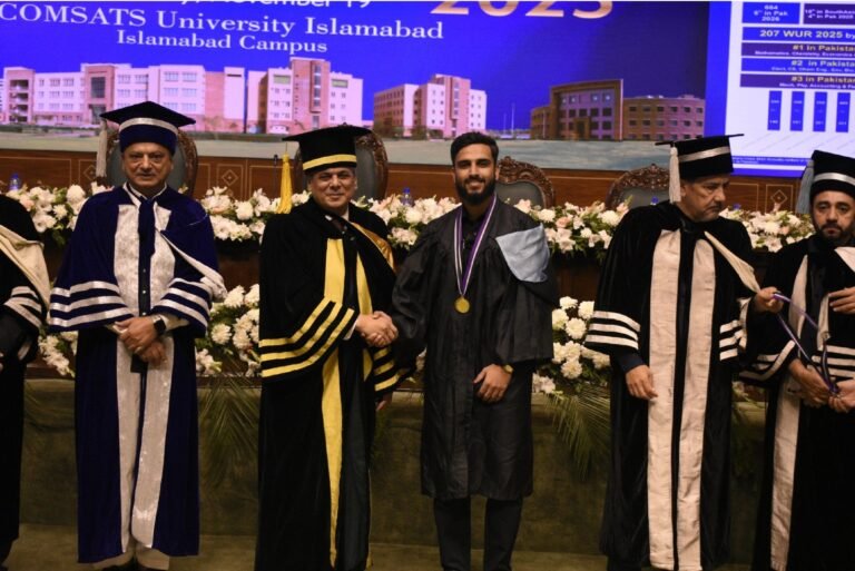 COMSATS University Islamabad Awards Degrees to Over 2,300 Graduates at Convocation COMSATS University Islamabad convocation ceremony awarding degrees to over 2,300 graduates