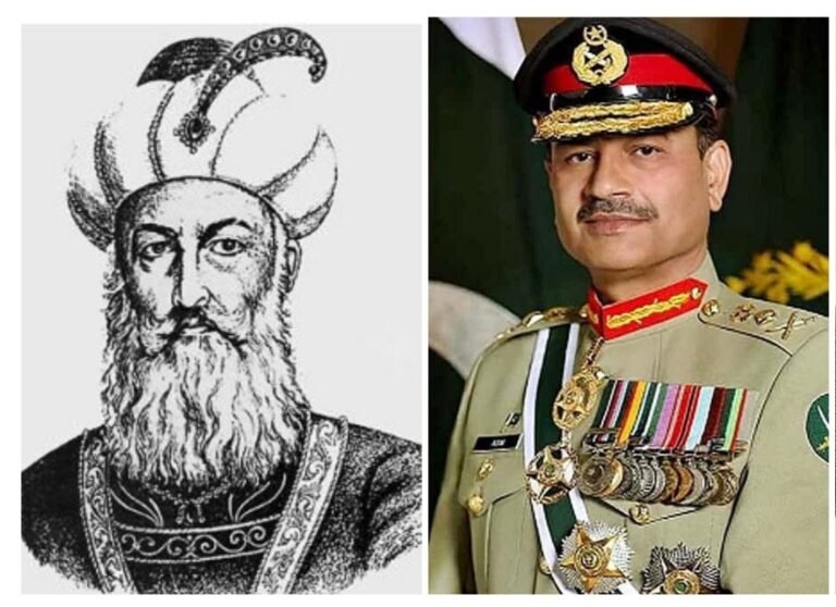 Sultan Muhammad Ghauri and Asim Munir depicted as commanders of faith and victory