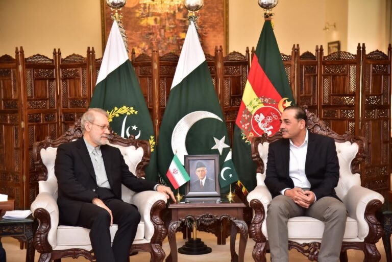 COAS, Iranian Security Chief Discuss Regional Stability and Bilateral Cooperation at GHQ