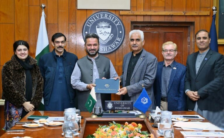 KP SWD-MDs, UOP sign MOU to strengthen child protection, youth empowerment with UNICEF support KP Social Welfare Department, SWD-MDs, University of Peshawar, UOP, child protection, youth empowerment, UNICEF Pakistan, Prof. Dr. Johar Ali, Obaid Ur Rahman, Dr. Ather Hussain Bangash, Dr. Shakeel Khan, Business Incubation Centre UOP, Amjid Mahmood, Kainyat Farooqi, PMU Child Protection, entrepreneurship, innovation, community development, capacity building, vulnerable communities KP, social welfare KP, academic-government collaboration, social entrepreneurship, incubation support, higher education Pakistan, child rights Pakistan, adolescent empowerment, social protection, evidence-based policy, sustainable development KP, Peshawar news, MOU signing ceremony