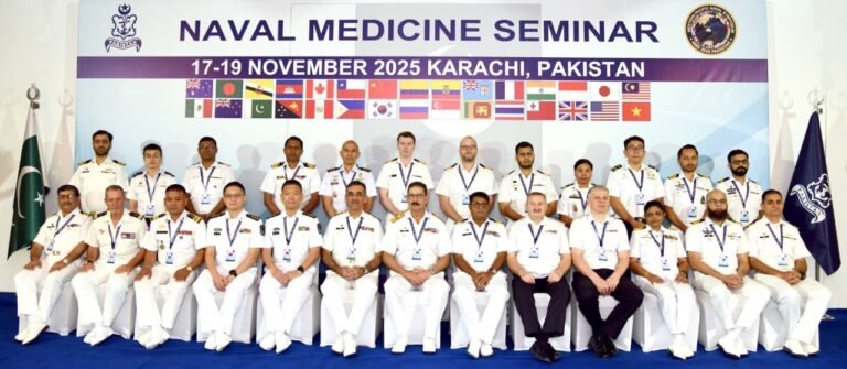 Naval Medicine Seminar 2025 opens in Karachi with WPNS delegates