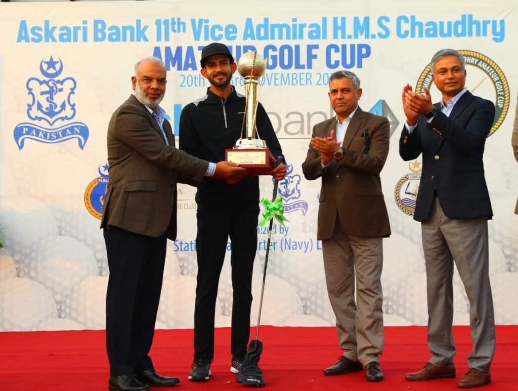 Saim Tahir wins 11th Vice Admiral H.M.S. Chaudhry Amateur Golf Cup Saim Tahir wins 11th Vice Admiral H.M.S. Chaudhry Amateur Golf Cup at Defence Raya Lahore