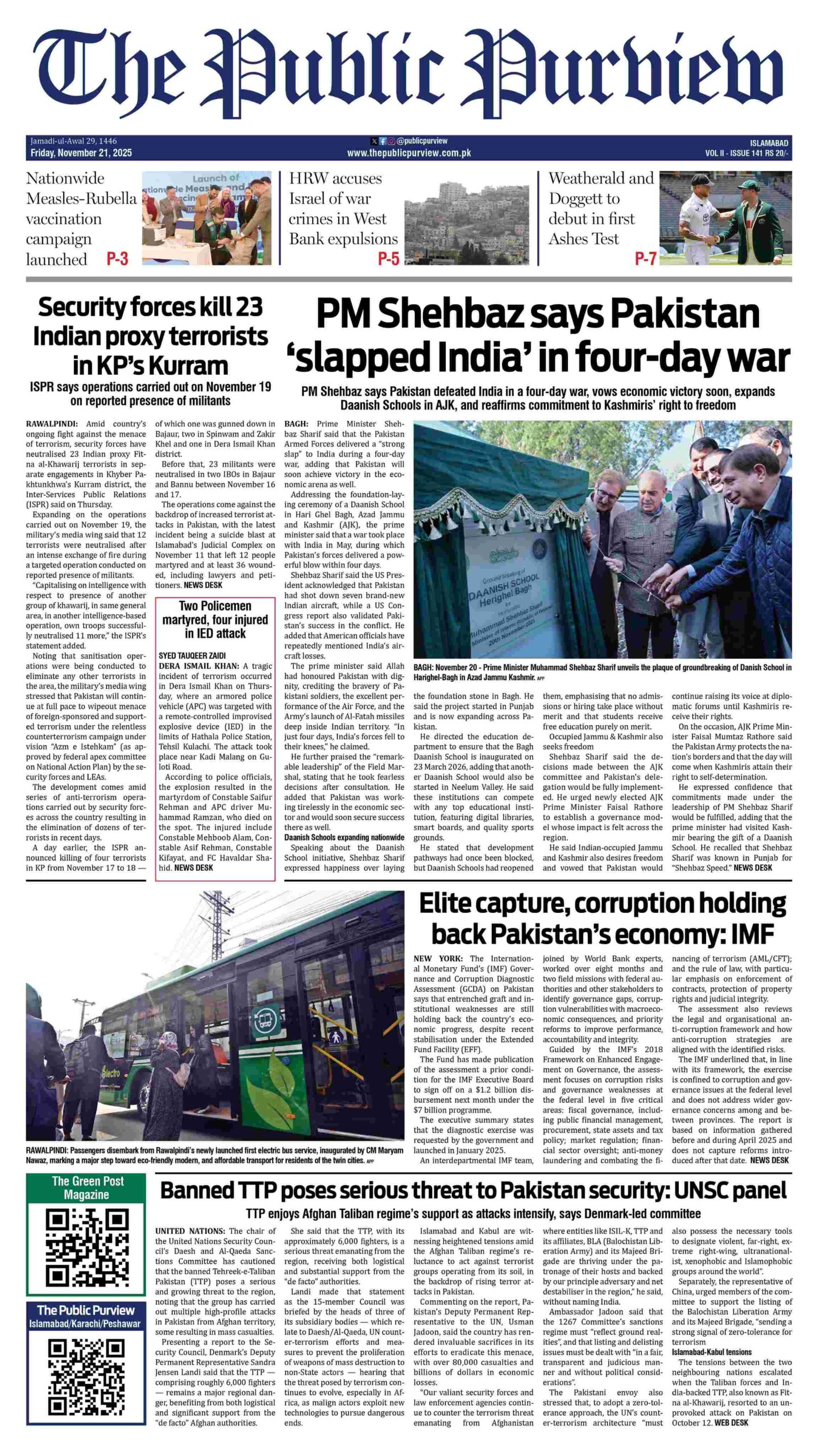 21-11-2025 Islamabad