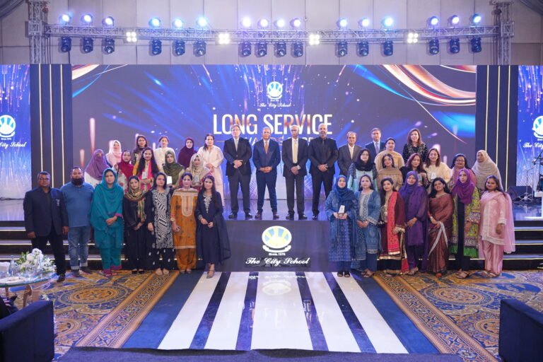 The City School Southern Region Long Service Awards 2025 ceremony celebrating employee loyalty and excellence
