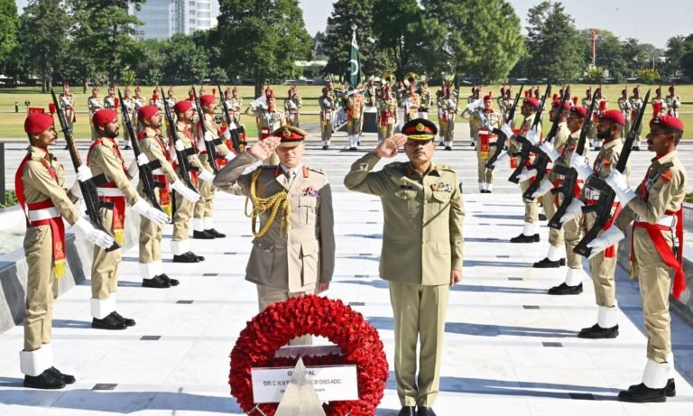 Field Marshal Asim Munir meeting UK Army Chief to strengthen defence diplomacy