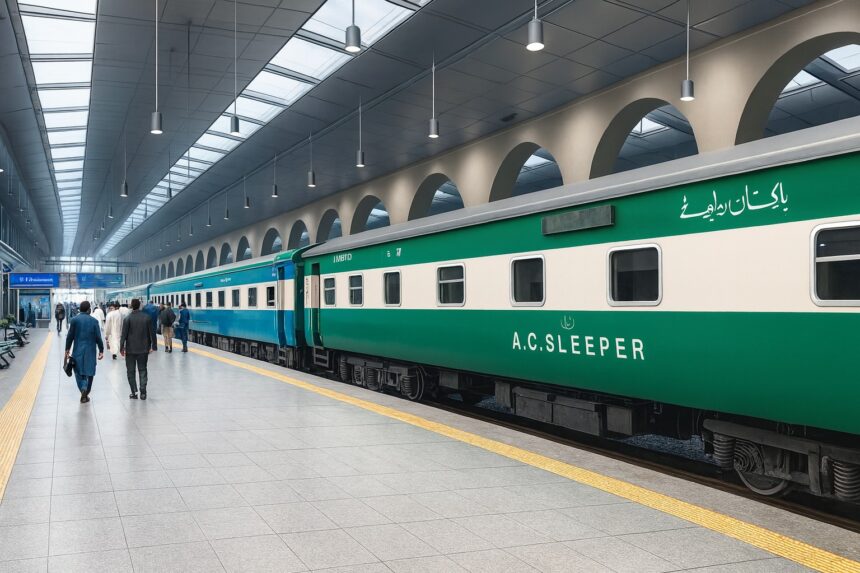 Rawalpindi smart railway station with advanced security system and upgraded passenger lounges