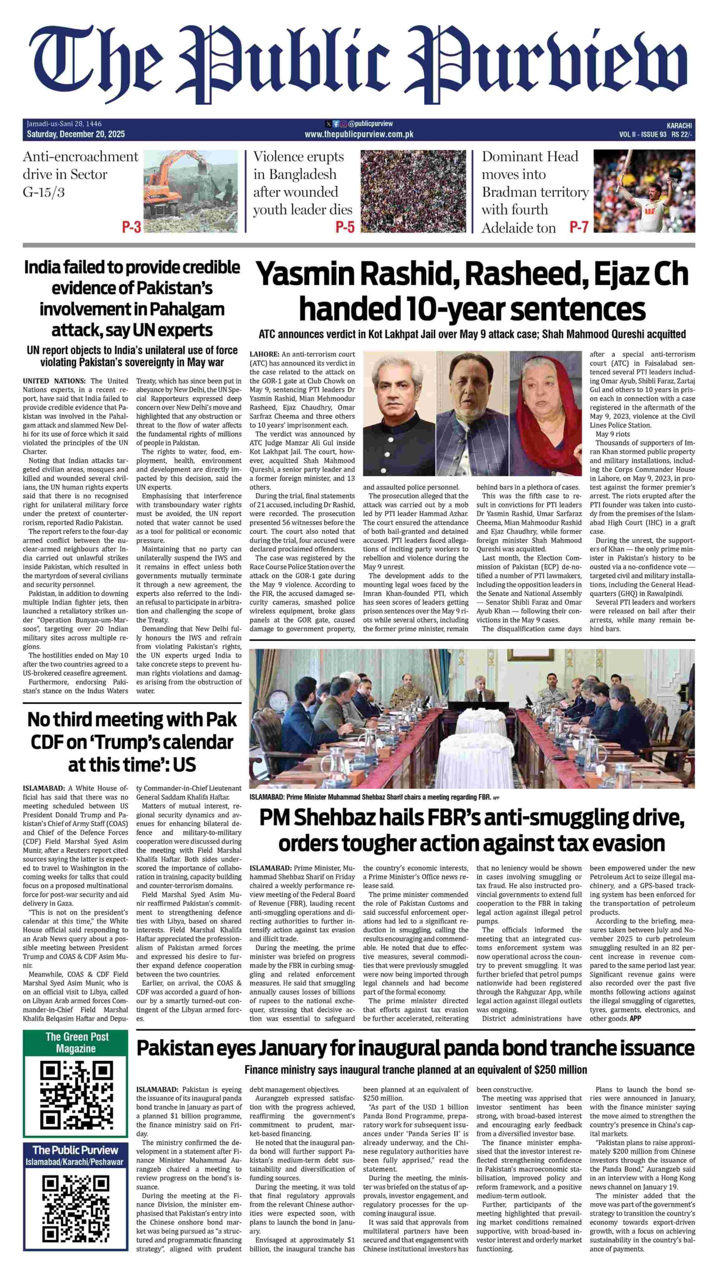 20-12-2025 Karachi