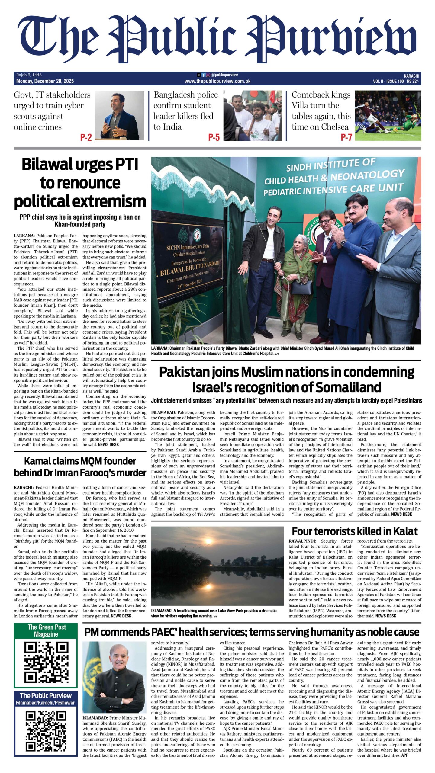 29-12-2025 Karachi