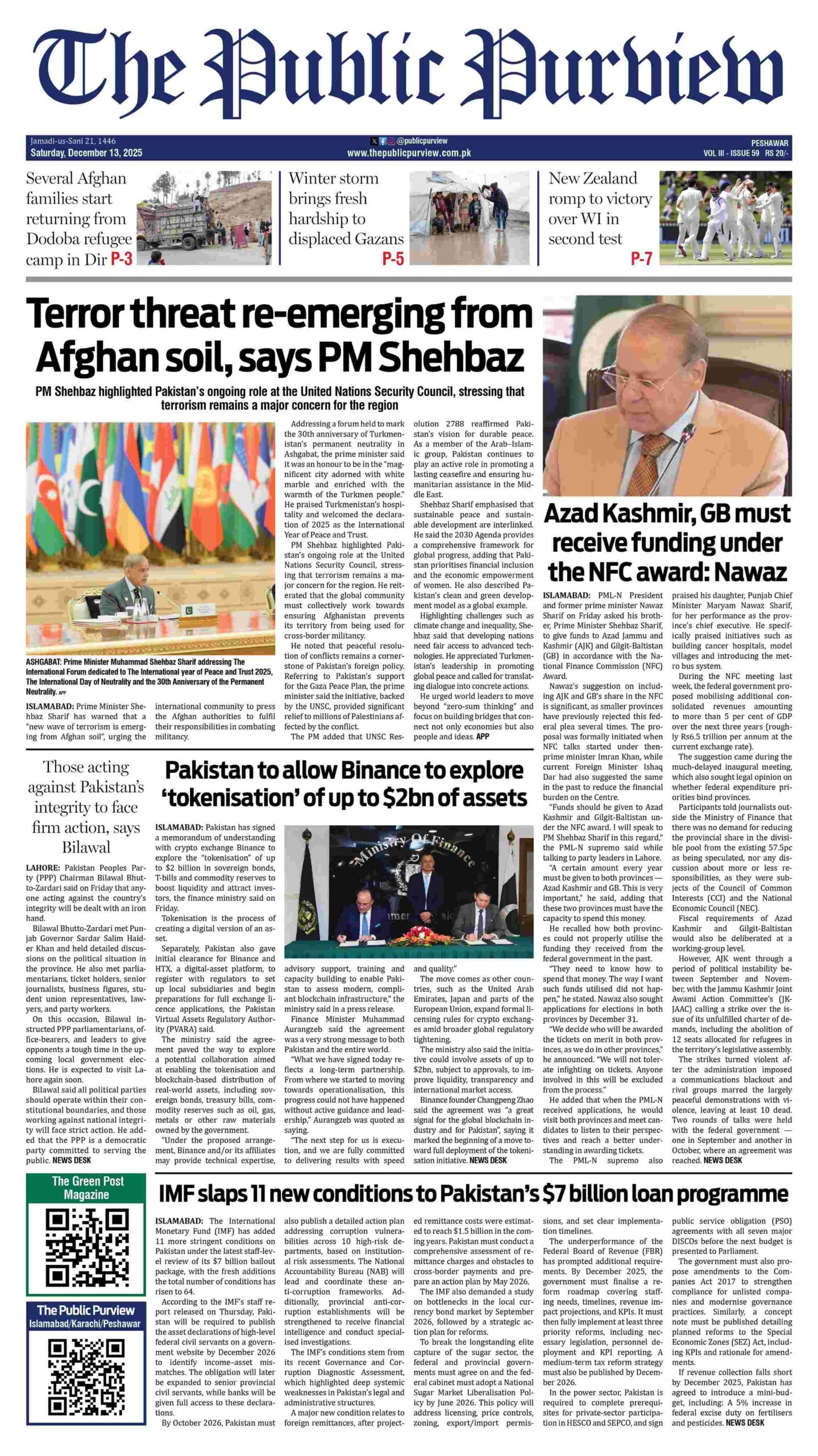 13-12-2025 Peshawar