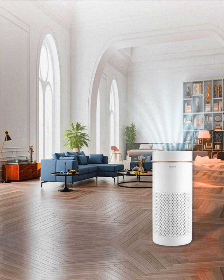 Breathe Better, Live Better: GREE Tackles Indoor Air Pollution GREE air purifiers used to improve indoor air quality in Pakistan.