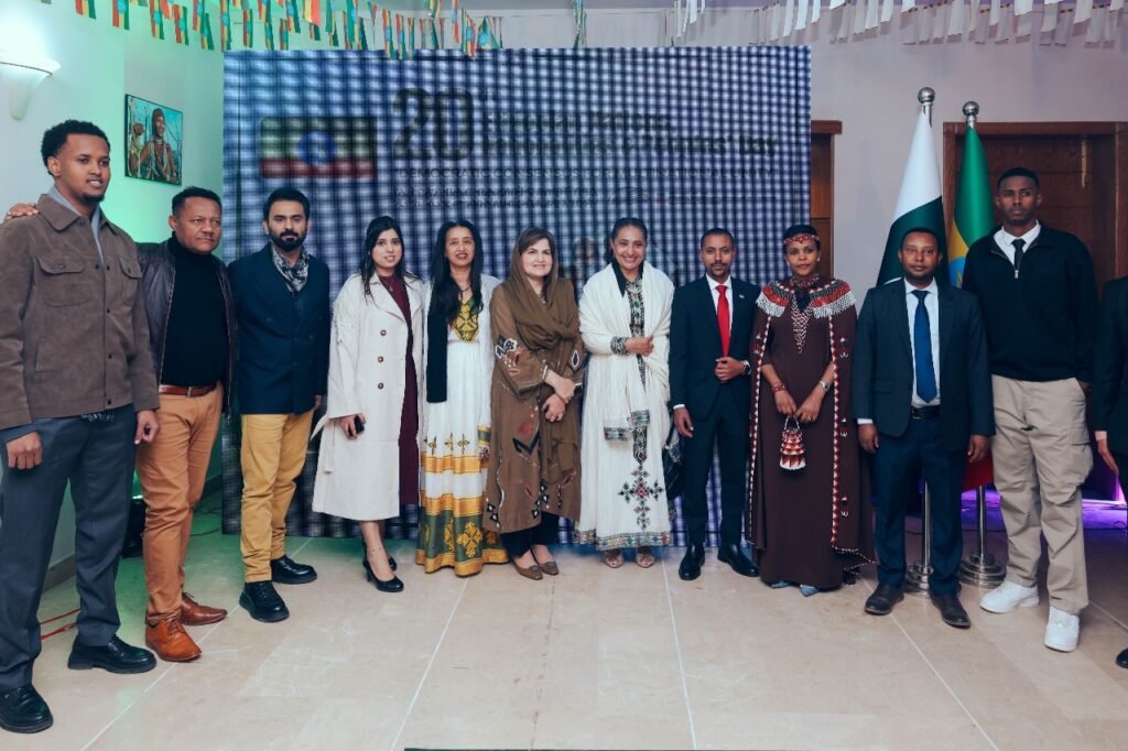 Guests attend an event hosted by the Ethiopian Embassy marking Nations, Nationalities and Peoples’ Day.