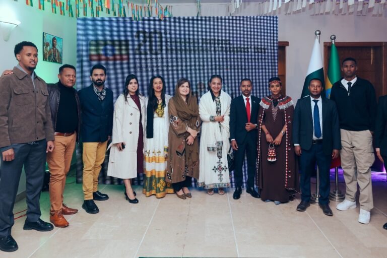 Guests attend an event hosted by the Ethiopian Embassy marking Nations, Nationalities and Peoples’ Day.