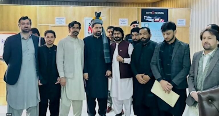 Sohail Afridi during an official visit amid allegations linked to Central Jail Peshawar