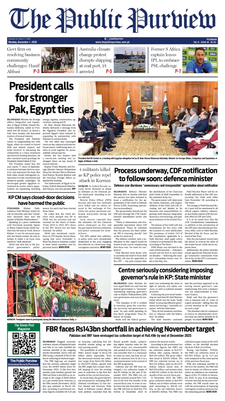 01-12-2025 Peshawar