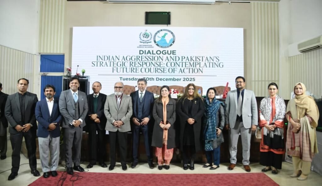 ISA–IRS hold first strategic dialogue on regional security and Pakistan’s response ISA–IRS Launch First Strategic Dialogue