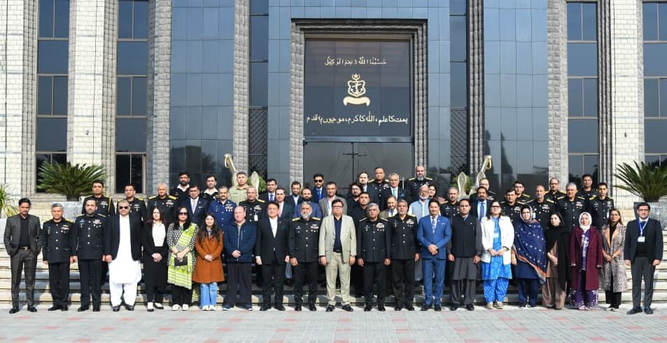 MARSEW-8 participants visit Naval Headquarters in Islamabad