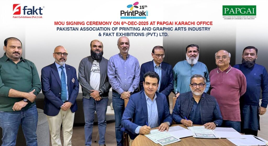 PAPGAI partners with Fakt Exhibitions for PrintPak 2027 Signing ceremony of PAPGAI and Fakt Exhibitions for PrintPak 2027 collaboration