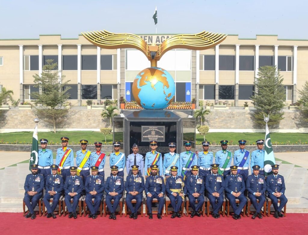 Passing Out Parade held at PAF Airmen Academy Korangi Passing Out Parade of trainees at PAF Airmen Academy Korangi