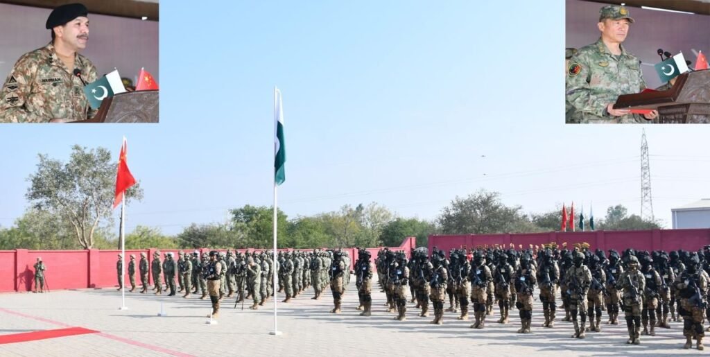 Pak–China joint military exercise Warrior-IX kicks off at NCTC Pabbi Pak and Chinese troops during the joint military exercise Warrior-IX at NCTC Pabbi.