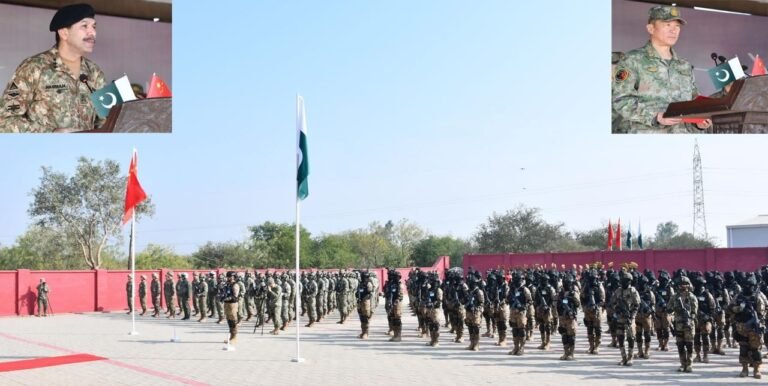 Pak–China joint military exercise Warrior-IX kicks off at NCTC Pabbi Pak and Chinese troops during the joint military exercise Warrior-IX at NCTC Pabbi.