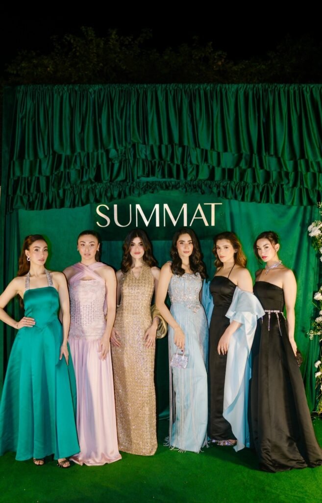 SUMMAT Makes Its Brand Debut Welcomed by Fashion Leaders and Creative Trailblazers SUMMAT fashion label debut event showcasing inaugural collection in Lahore