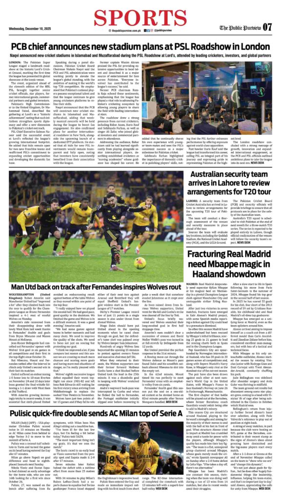 Sports 10-12-2025