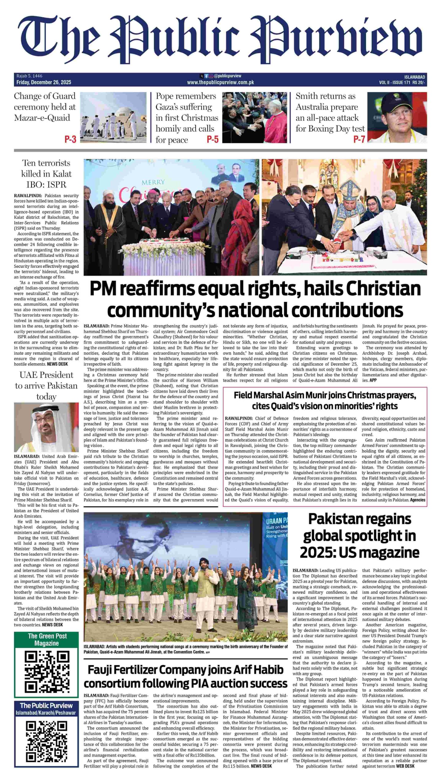 26-12-2025 Islamabad