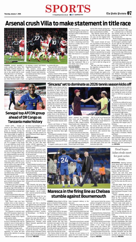 Sports 01-01-2026