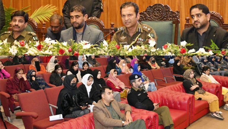 Students attend Traffic Awareness Session at PMAS-AAUR with Rawalpindi Police officials