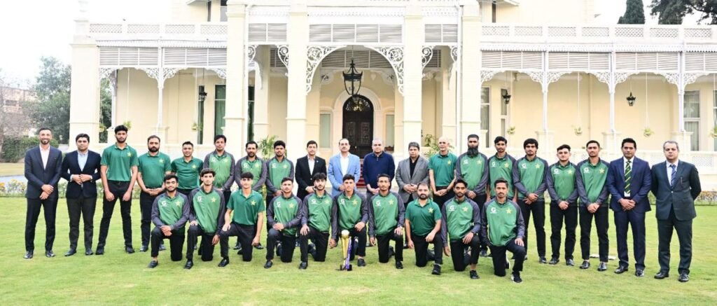 Field Marshal Syed Asim Munir meets Pakistan Under-19 cricket team at GHQ Field Marshal Syed Asim Munir meeting Pakistan Under-19 cricket team at GHQ Rawalpindi
