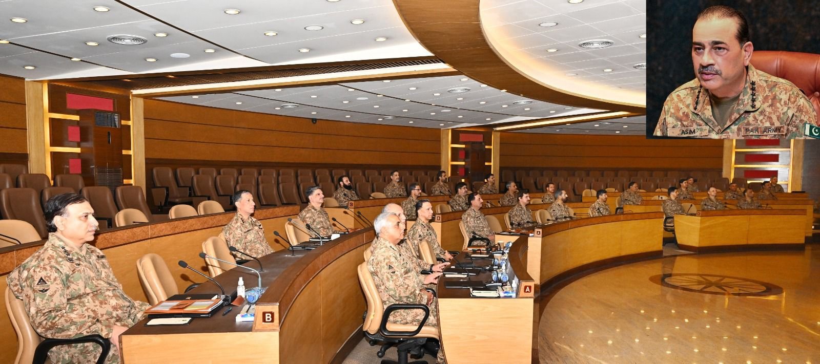Field Marshal Syed Asim Munir leads Corps Commanders’ Conference reviewing security, Balochistan initiatives