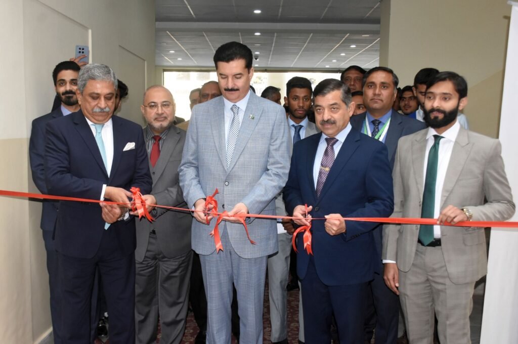 ZLK Islamic Financial Services Inaugurates “NUML Equity Lounge” to Promote Financial Literacy and Stock Market Awareness Officials inaugurate the NUML Equity Lounge to support student financial literacy.