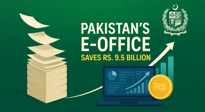 Federal E-Office system saves Rs 9.5bn annually, official processing time falls 84%