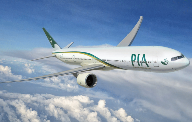 Hajj pilgrims waiting at Madinah Airport as multiple flights to Pakistan face delays and cancellations.