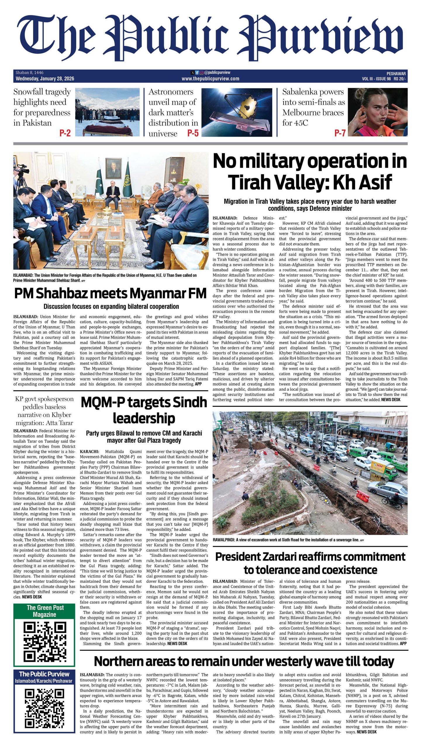 28-01-2026 Peshawar
