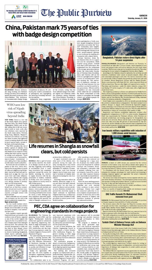 Back 31-01-2026 Karachi