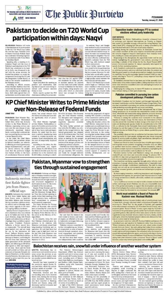 Back 27-01-2026 Peshawar