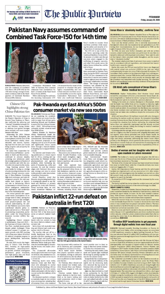 Back 30-01-2026 Peshawar