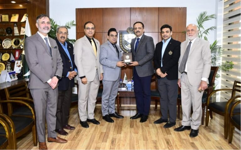 Pakistan’s ambassador-designate to Jordan meets ICCI leadership to discuss strengthening B2B linkages between Pakistan and Jordan.