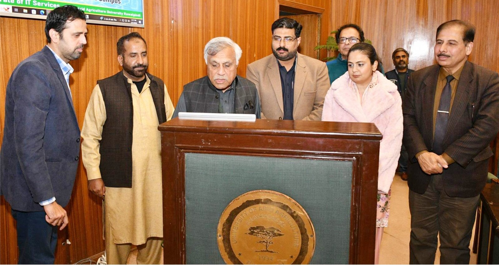 E-File system launched at Arid Agriculture University